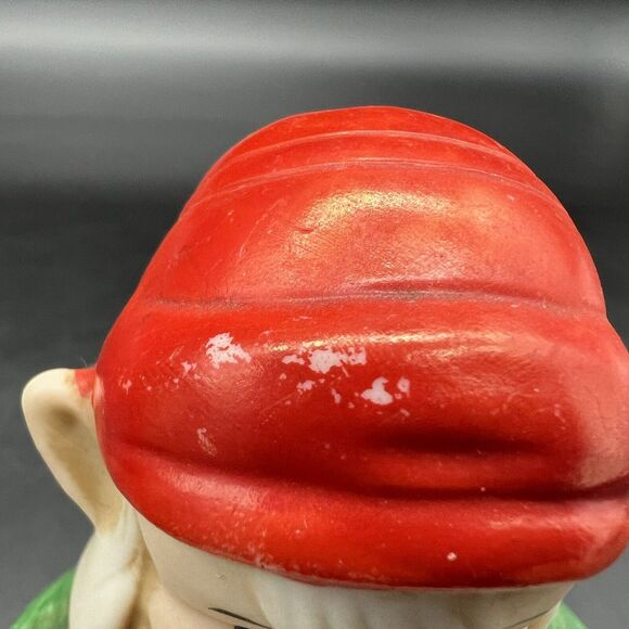 Vintage Homco Christmas Elves Figurines Santa’s Elf Toy Makers # 5205 Set of 3 - Picture 2 of 15